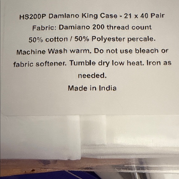 Matouk Classic White King Pillow Cases - Picture 3 of 3